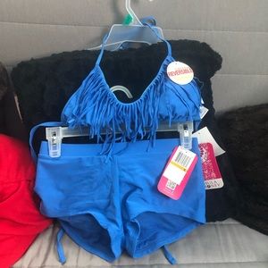 Honey Hula 2 piece bikini shorts